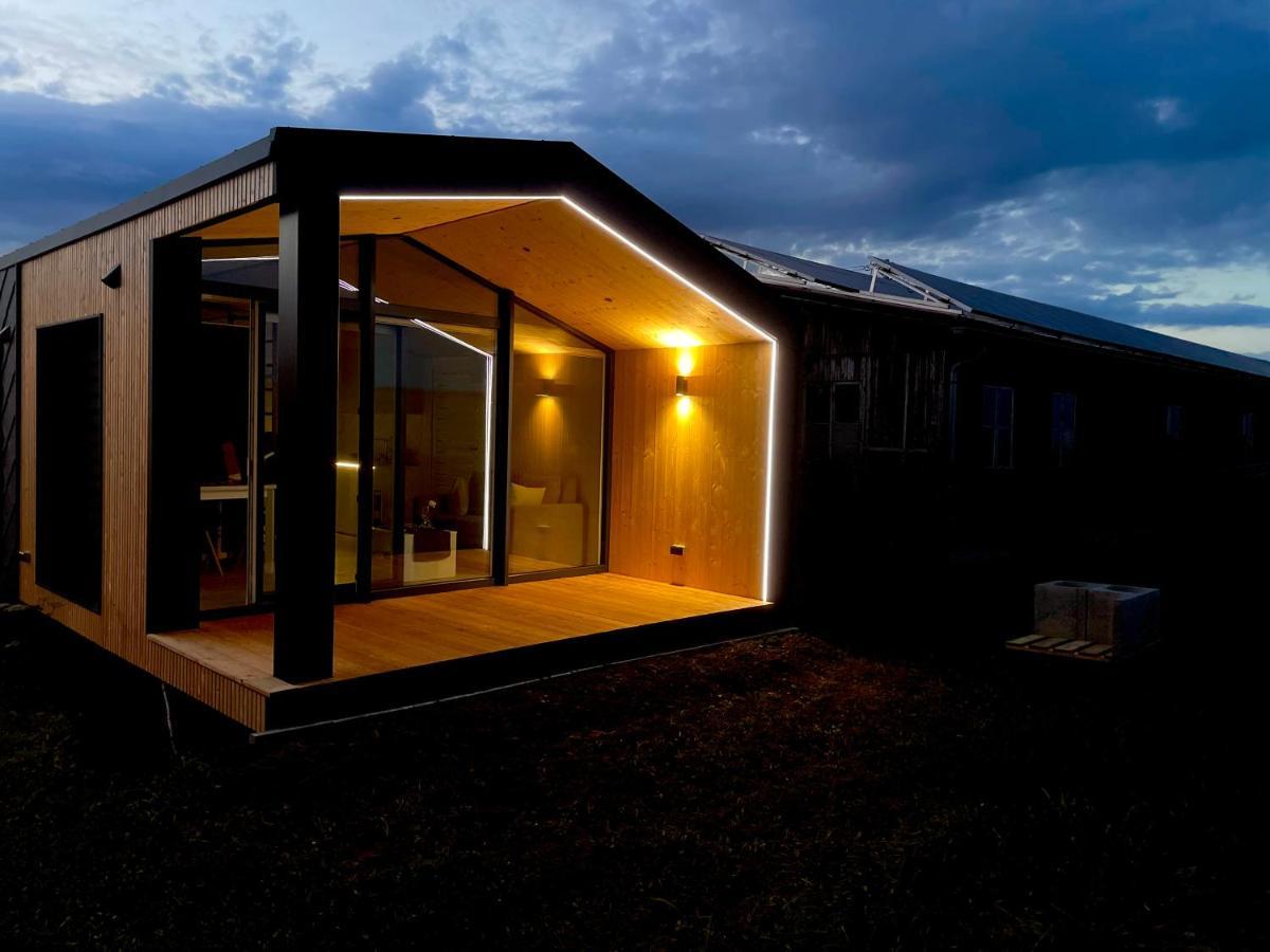 Modernes Tiny House -Neu 2021- Villa Uigendorf Kültér fotó