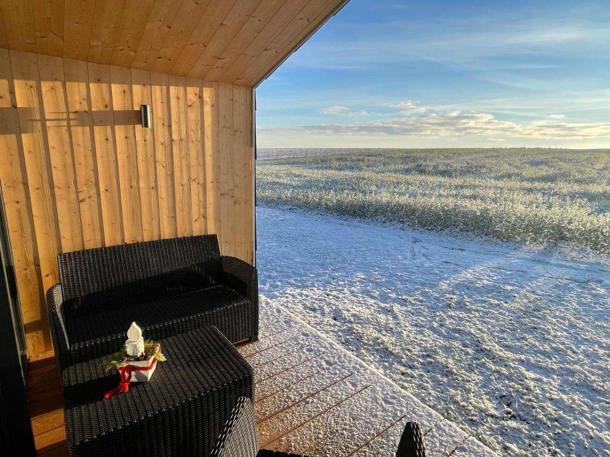 Modernes Tiny House -Neu 2021- Villa Uigendorf Kültér fotó