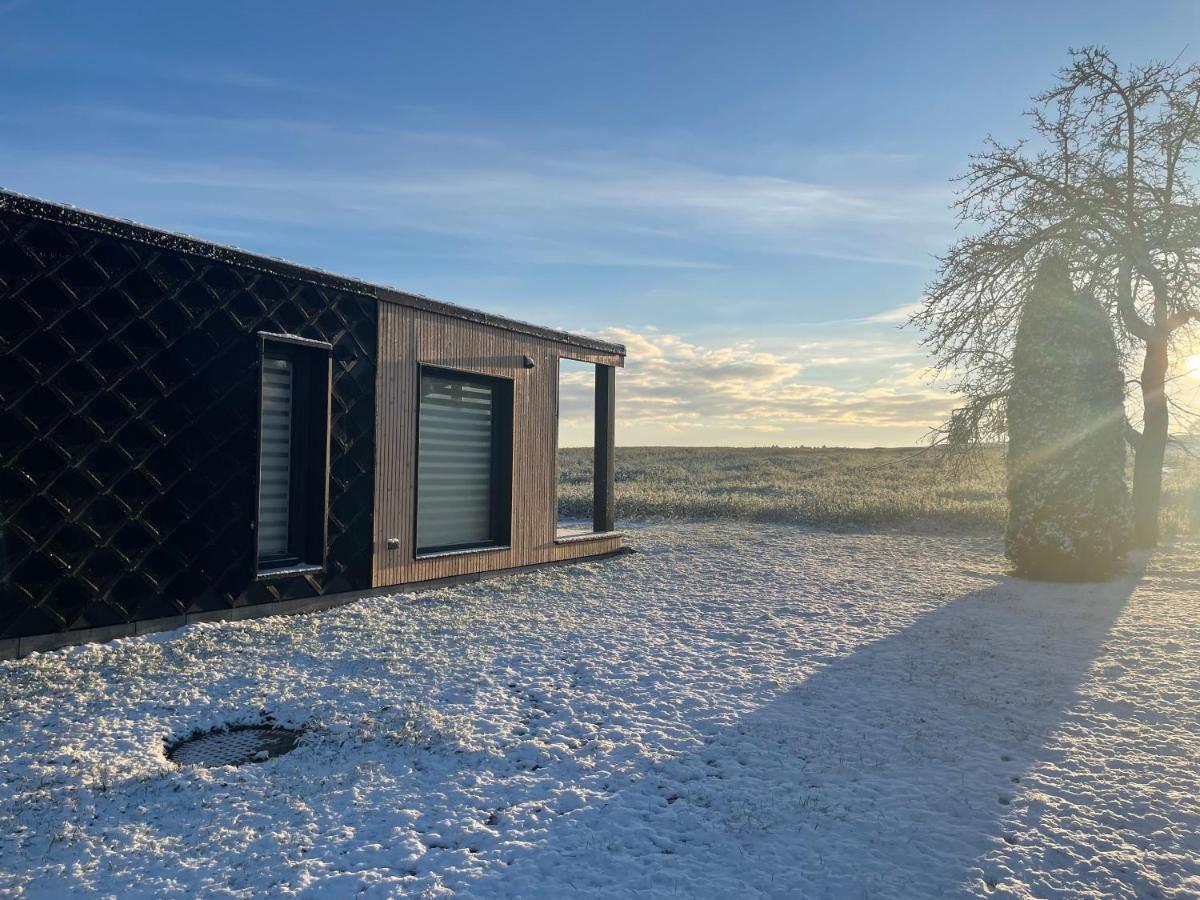 Modernes Tiny House -Neu 2021- Villa Uigendorf Kültér fotó