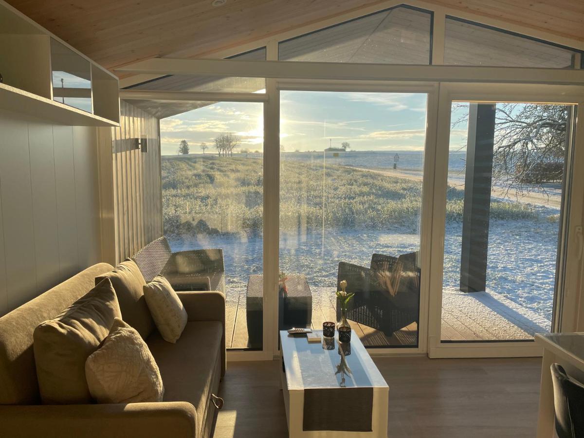 Modernes Tiny House -Neu 2021- Villa Uigendorf Kültér fotó
