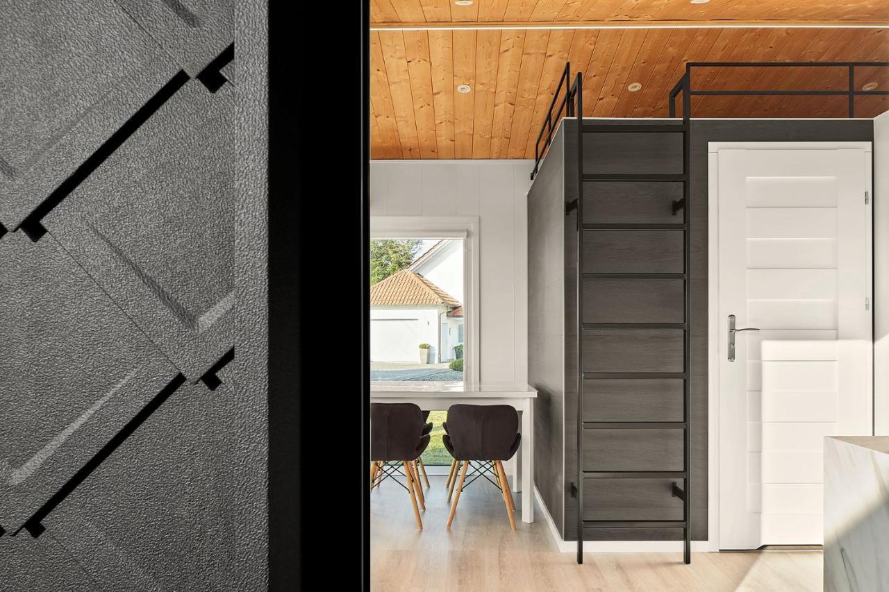 Modernes Tiny House -Neu 2021- Villa Uigendorf Kültér fotó