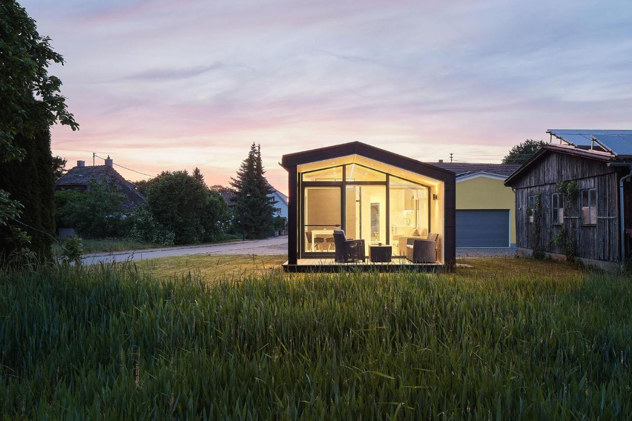 Modernes Tiny House -Neu 2021- Villa Uigendorf Kültér fotó