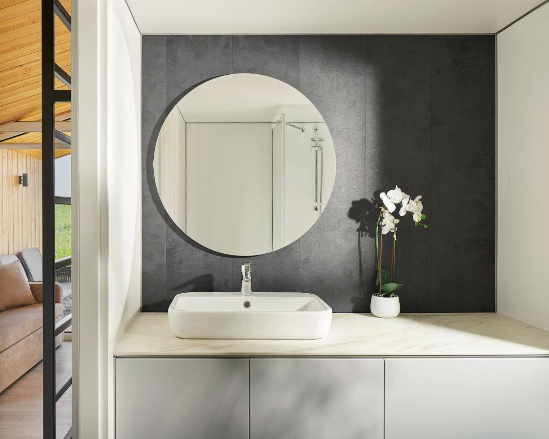 Modernes Tiny House -Neu 2021- Villa Uigendorf Kültér fotó
