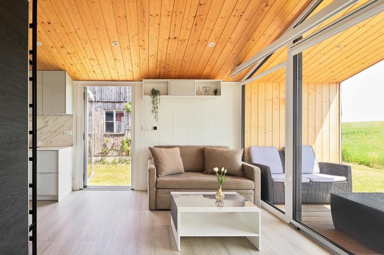 Modernes Tiny House -Neu 2021- Villa Uigendorf Kültér fotó