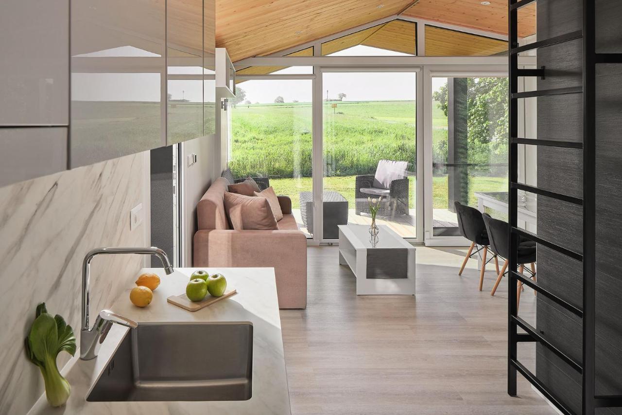 Modernes Tiny House -Neu 2021- Villa Uigendorf Kültér fotó