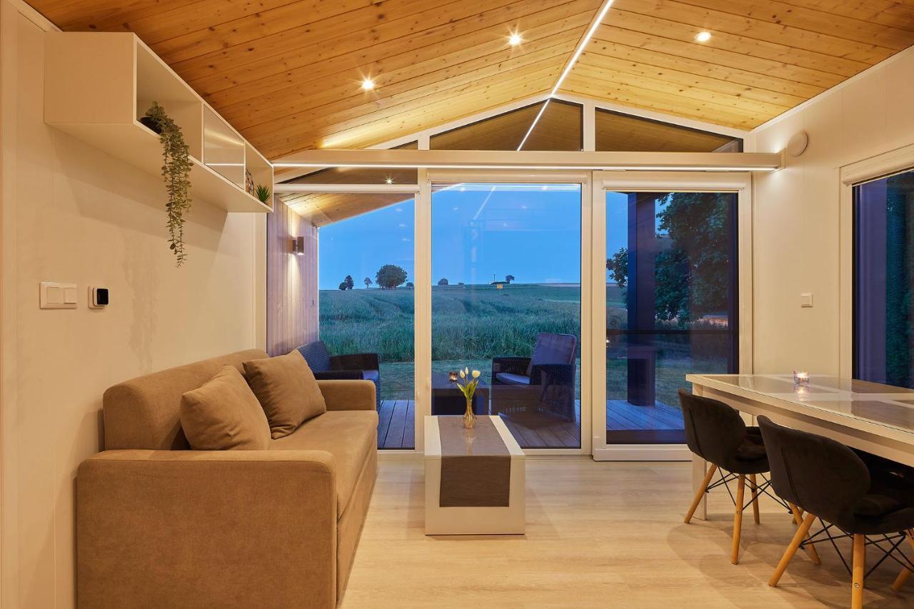 Modernes Tiny House -Neu 2021- Villa Uigendorf Kültér fotó